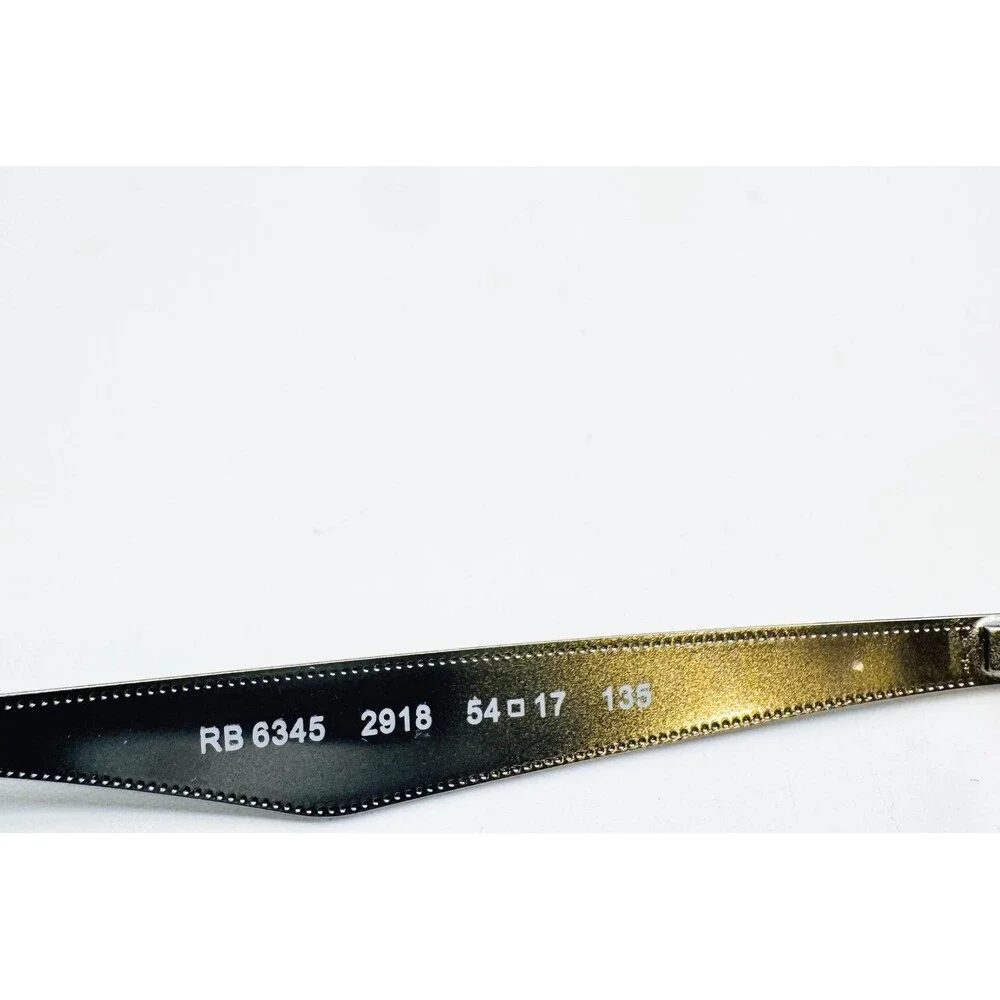 Ray-Ban Eyeglasses Mens Blue Semi Rimless RB 6345 2918 54-17-135